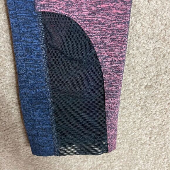 Free People Movement Dylan Leggings Womens XS High Waist Colorblock Mesh Cropped - Picture 9 of 14